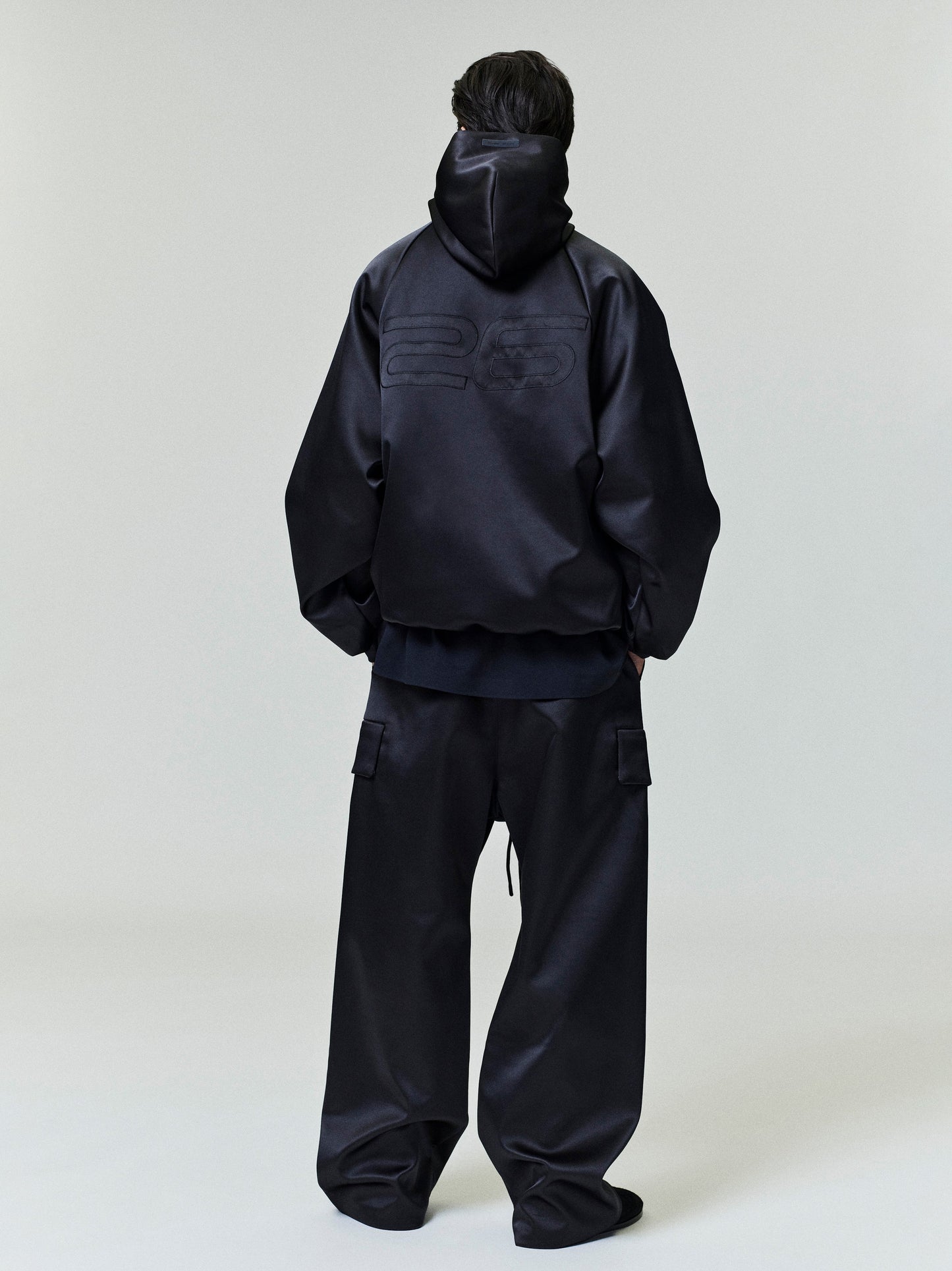 Bonded Satin Field Pant