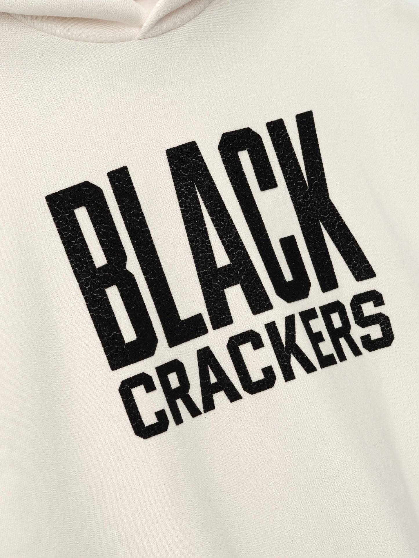 Essentials Black Crackers Hoodie