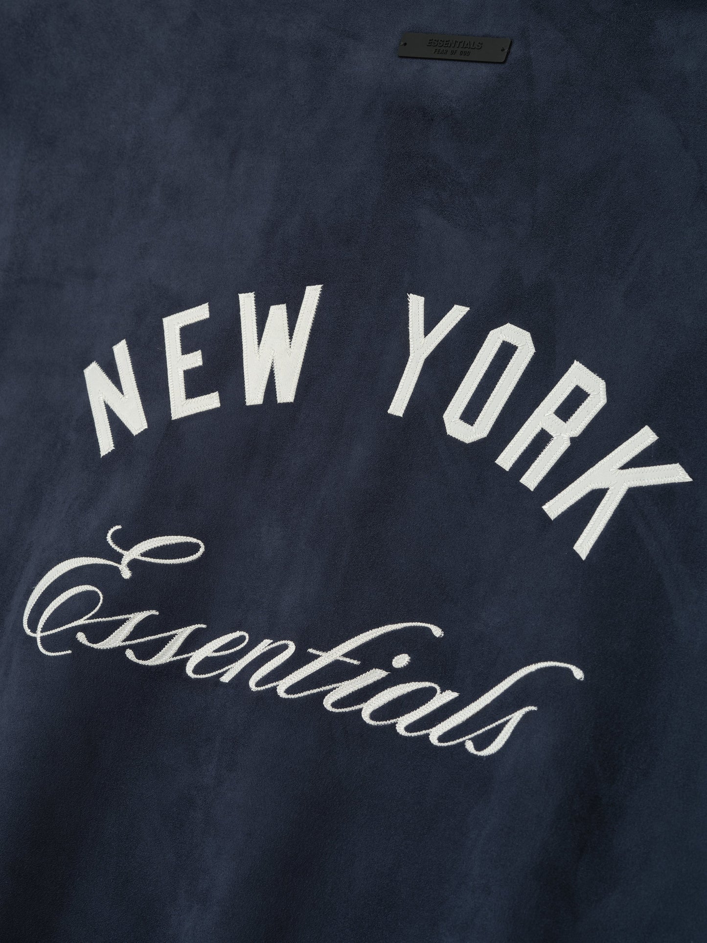 Yankees Suede Fleece Modern Half Zip