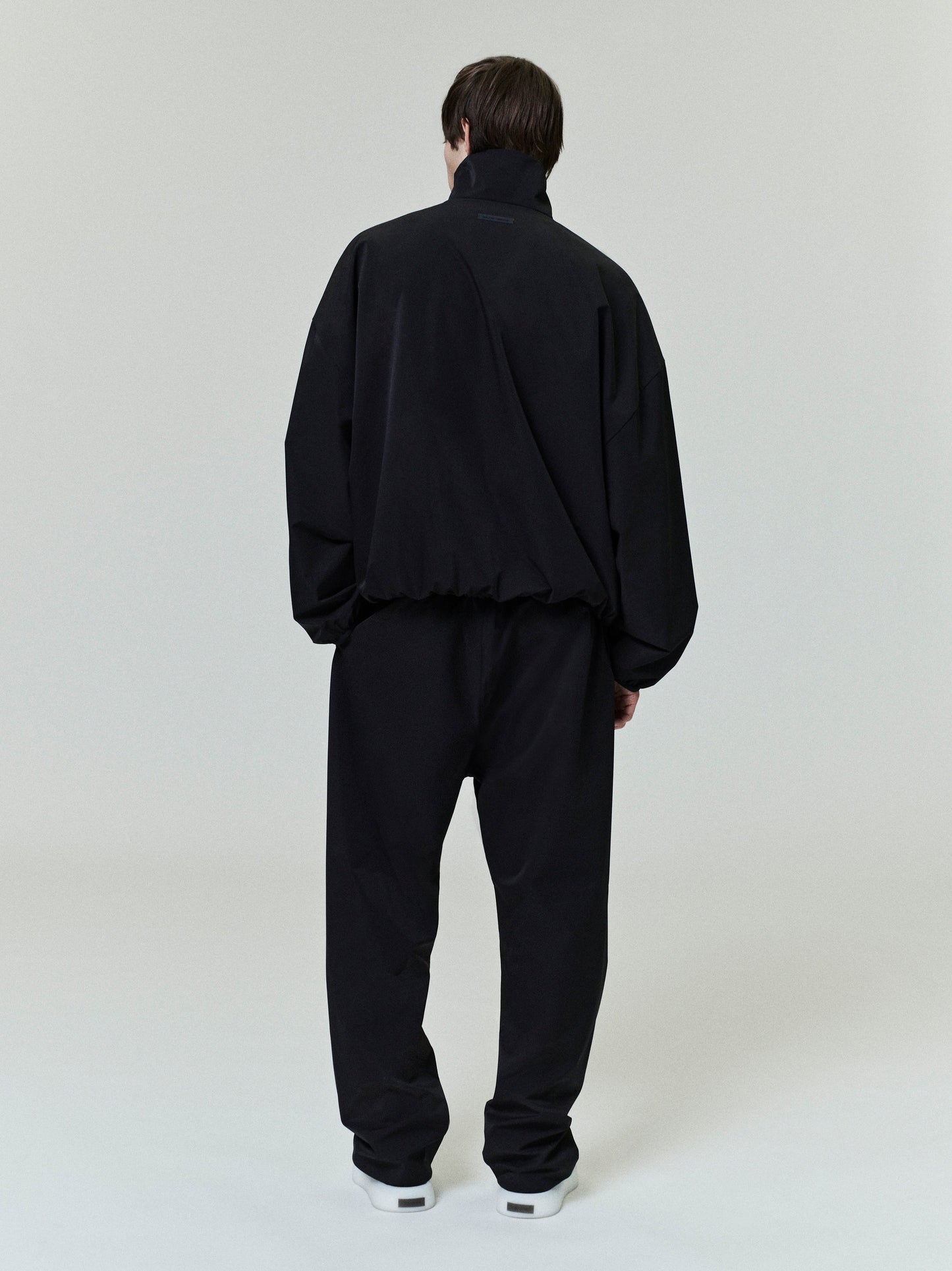 Sporty Nylon Half Zip